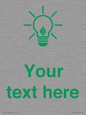 SV10789: Custom Green save energy