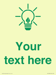 SV10789: Custom Green save energy