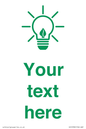 SV10789: Custom Green save energy