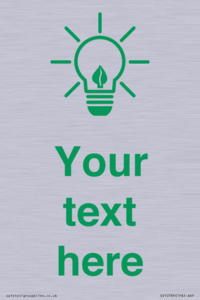 SV10789: Custom Green save energy