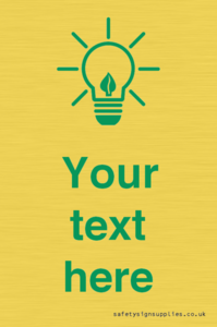 SV10789: Custom Green save energy