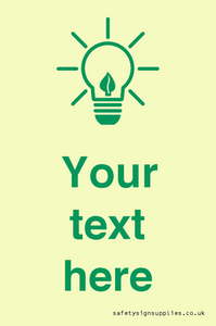 SV10789: Custom Green save energy