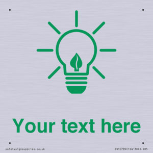 SV10789: Custom Green save energy