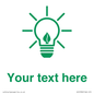 SV10789: Custom Green save energy