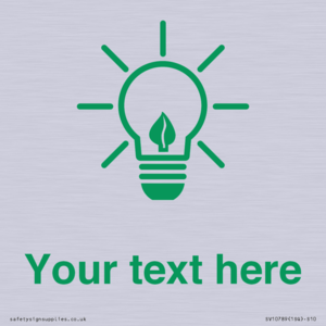 SV10789: Custom Green save energy