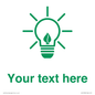 SV10789: Custom Green save energy