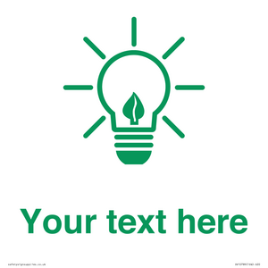SV10789: Custom Green save energy