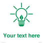 SV10789: Custom Green save energy