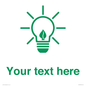 SV10789: Custom Green save energy