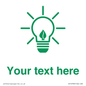SV10789: Custom Green save energy