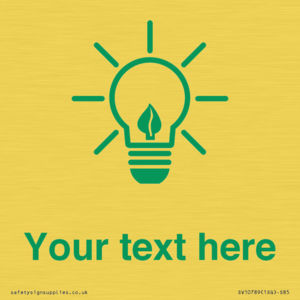 SV10789: Custom Green save energy