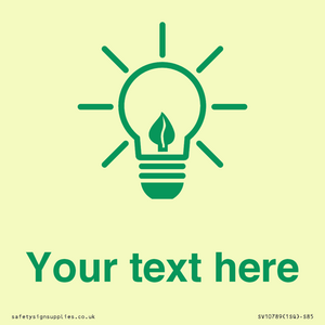 SV10789: Custom Green save energy