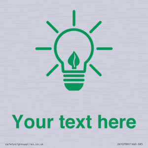 SV10789: Custom Green save energy