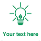 SV10789: Custom Green save energy