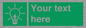 SV10791: Custom Green square with Save Energy