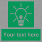 SV10791: Custom Green square with Save Energy
