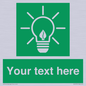 SV10791: Custom Green square with Save Energy
