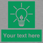 SV10791: Custom Green square with Save Energy