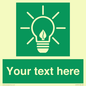 SV10791: Custom Green square with Save Energy