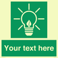 SV10791: Custom Green square with Save Energy