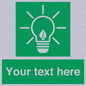 SV10791: Custom Green square with Save Energy