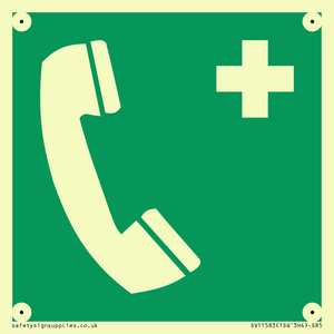 SV11583: E004 safe condition emergency telephone