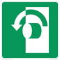 SV11607: E018 safe condition turn anticlockwise to open