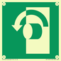 SV11607: E018 safe condition turn anticlockwise to open