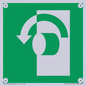 SV11607: E018 safe condition turn anticlockwise to open