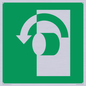 SV11607: E018 safe condition turn anticlockwise to open
