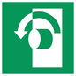 SV11607: E018 safe condition turn anticlockwise to open