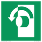 SV11607: E018 safe condition turn anticlockwise to open