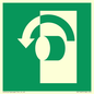 SV11607: E018 safe condition turn anticlockwise to open