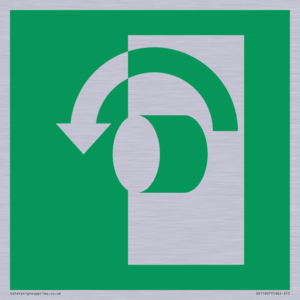 SV11607: E018 safe condition turn anticlockwise to open
