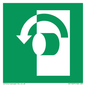 SV11607: E018 safe condition turn anticlockwise to open