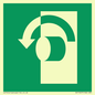 SV11607: E018 safe condition turn anticlockwise to open