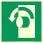 SV11607: E018 safe condition turn anticlockwise to open