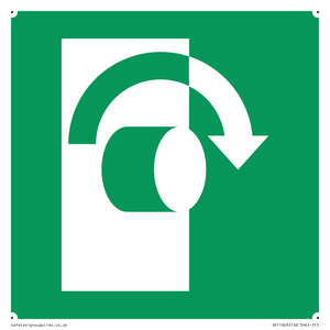 SV11609: E019 safe condition turn clockwise to open