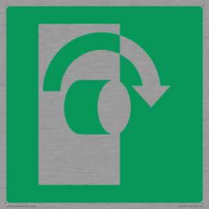 SV11609: E019 safe condition turn clockwise to open
