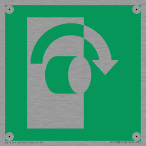 SV11609: E019 safe condition turn clockwise to open