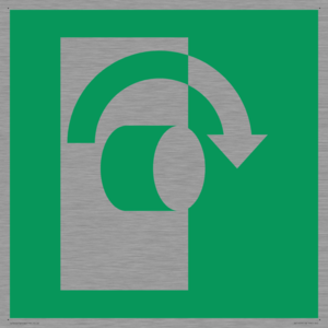 SV11609: E019 safe condition turn clockwise to open