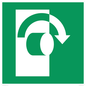 SV11609: E019 safe condition turn clockwise to open