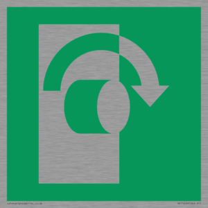 SV11609: E019 safe condition turn clockwise to open