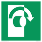 SV11609: E019 safe condition turn clockwise to open