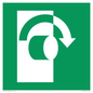 SV11609: E019 safe condition turn clockwise to open