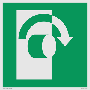 SV11609: E019 safe condition turn clockwise to open