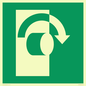 SV11609: E019 safe condition turn clockwise to open