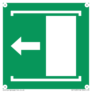 SV11639: E034 safe condition door slides left to open