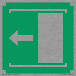 SV11639: E034 safe condition door slides left to open