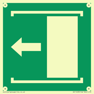 SV11639: E034 safe condition door slides left to open